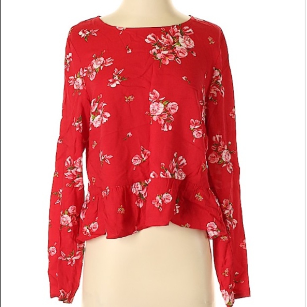 H&M floral blouse sz. 2 ✨
